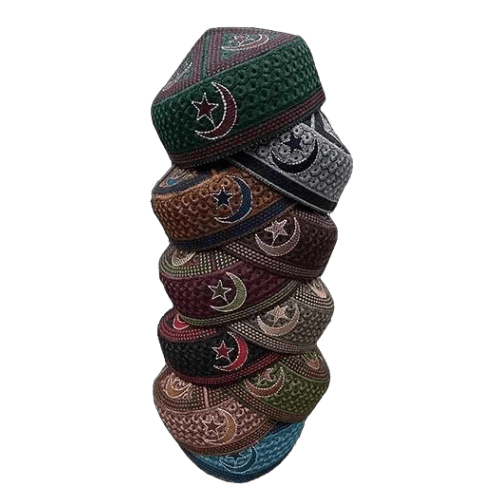 Pk Zari Cap - Color: Multi Color