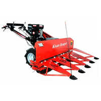 Kisan Reaper - Mild Steel, 1 Acre/Hour Capacity | 5-7 HP Petrol Engine, 3.6L Fuel Tank, 1800 RPM Speed