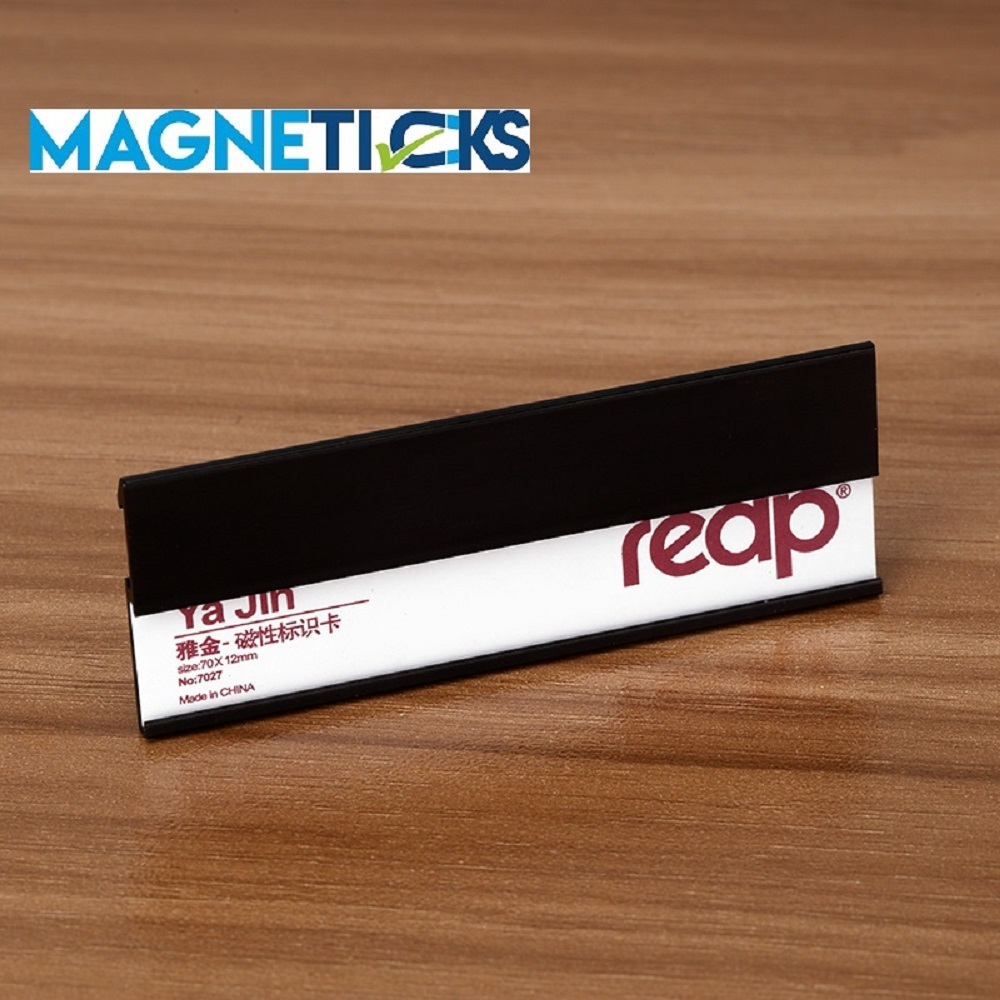 70 x 12mm Black Reap Badge (No Pin / No Magnet)