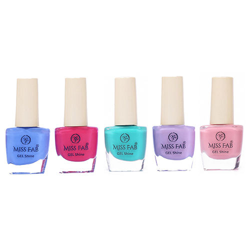 Mf-18 Gel Shine Nail Paint - Color Code: Different Available