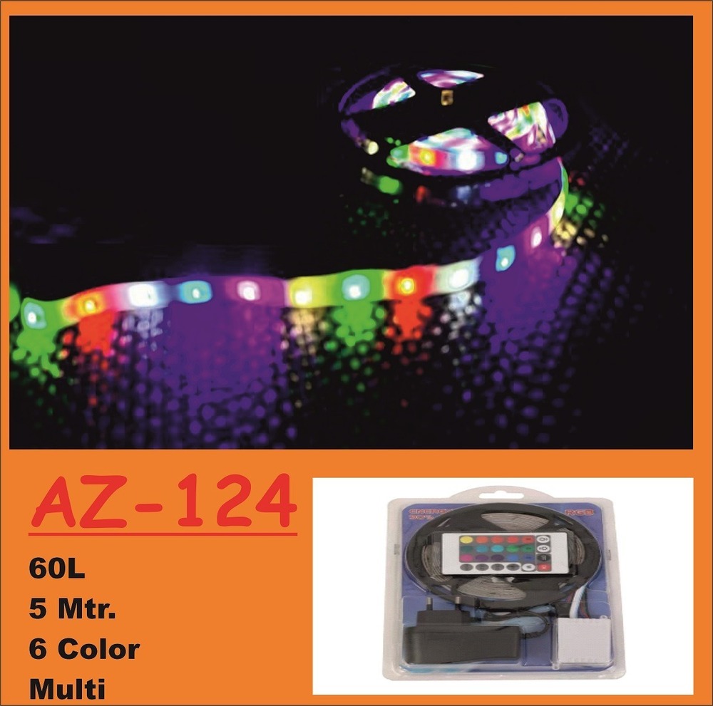 AZ-124 4 Mtr. Strip Light 6 Color Big