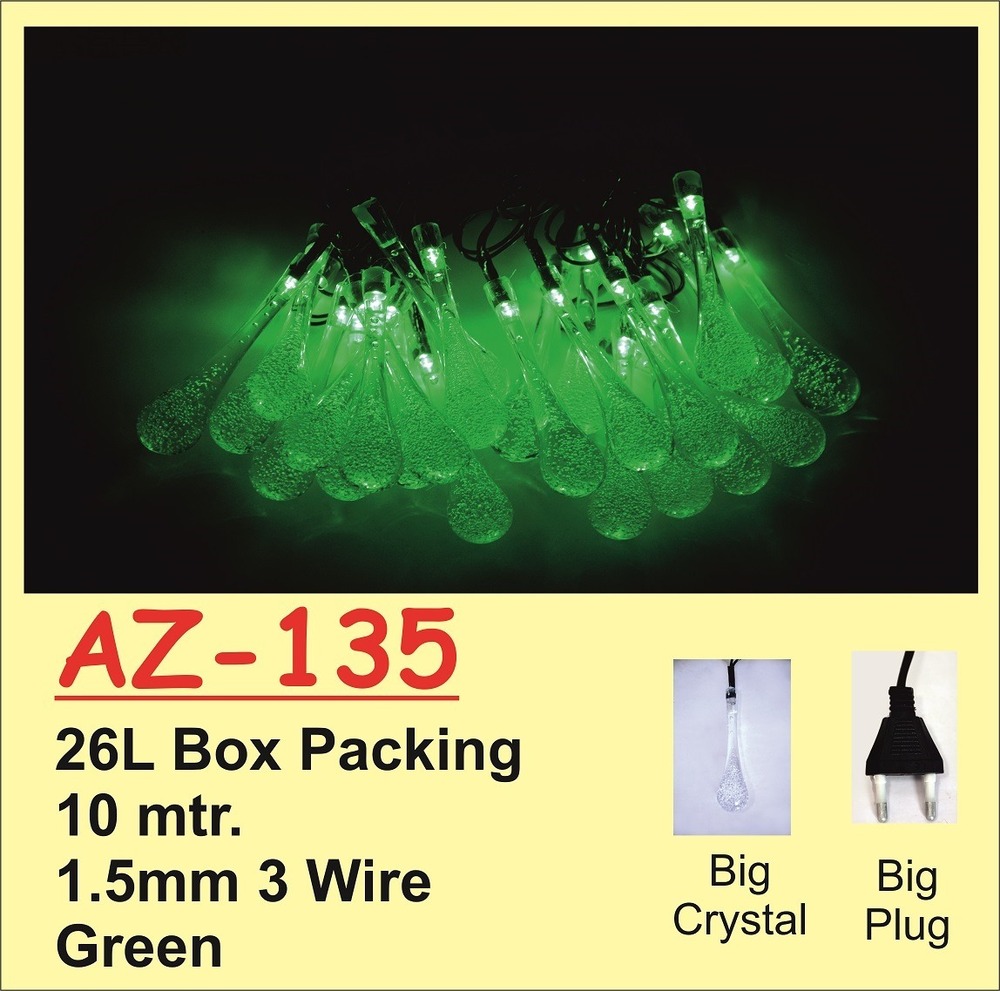 AZ-135 28L Big Crystal Long Green