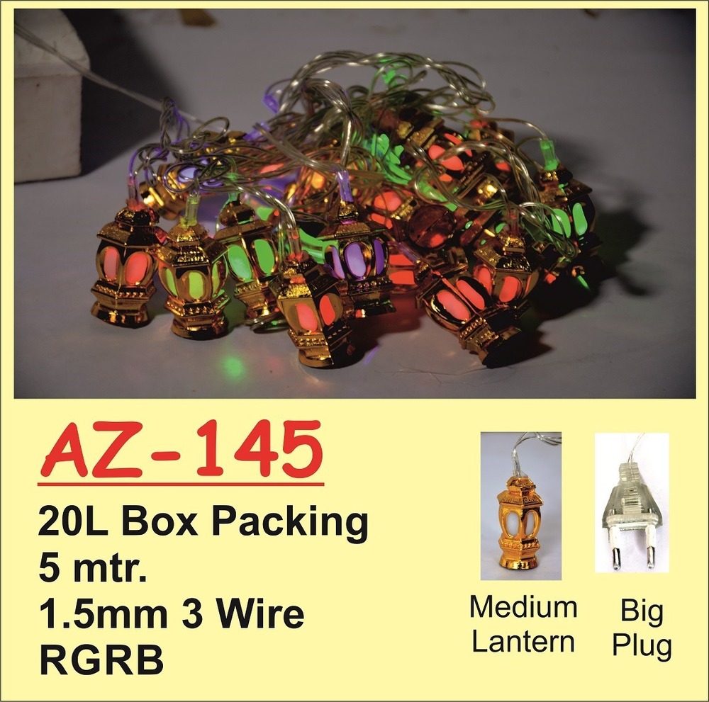 AZ-145 20L Gold Medium Lantern RGRB