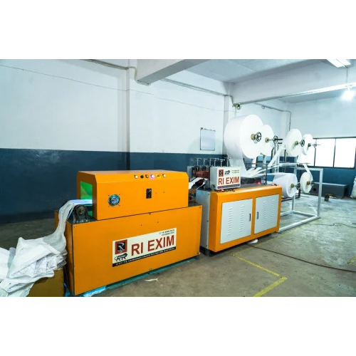 Sterlization Sanitary Pad Napkin Making Machine - Color: Orange