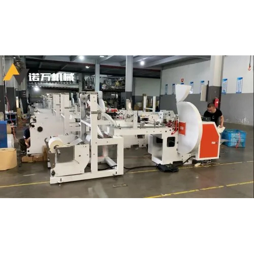 Automatic W Cut Bag Making Machine