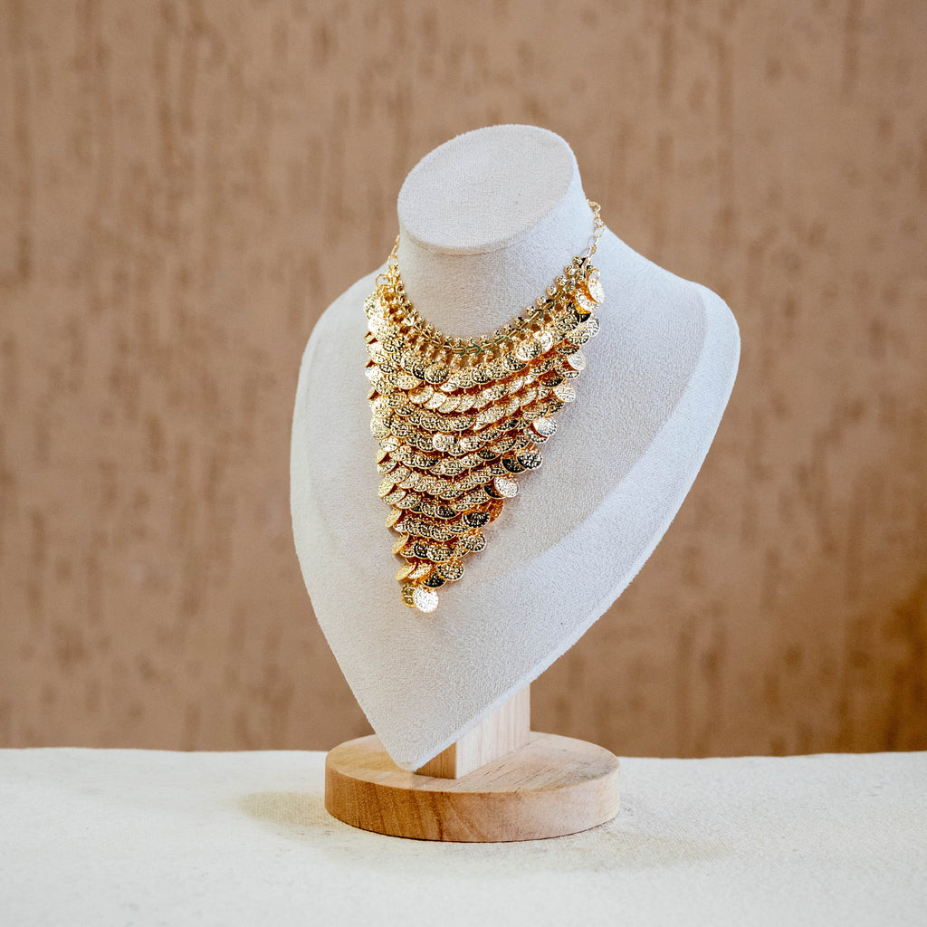 Designer Choker | Size: 5 Inch | 1 Pcs - Material: Nickel, Colors: Golden, Rose Gold, Mehendi, Black | Style: Contemporary, Chic Design, Versatile Wear