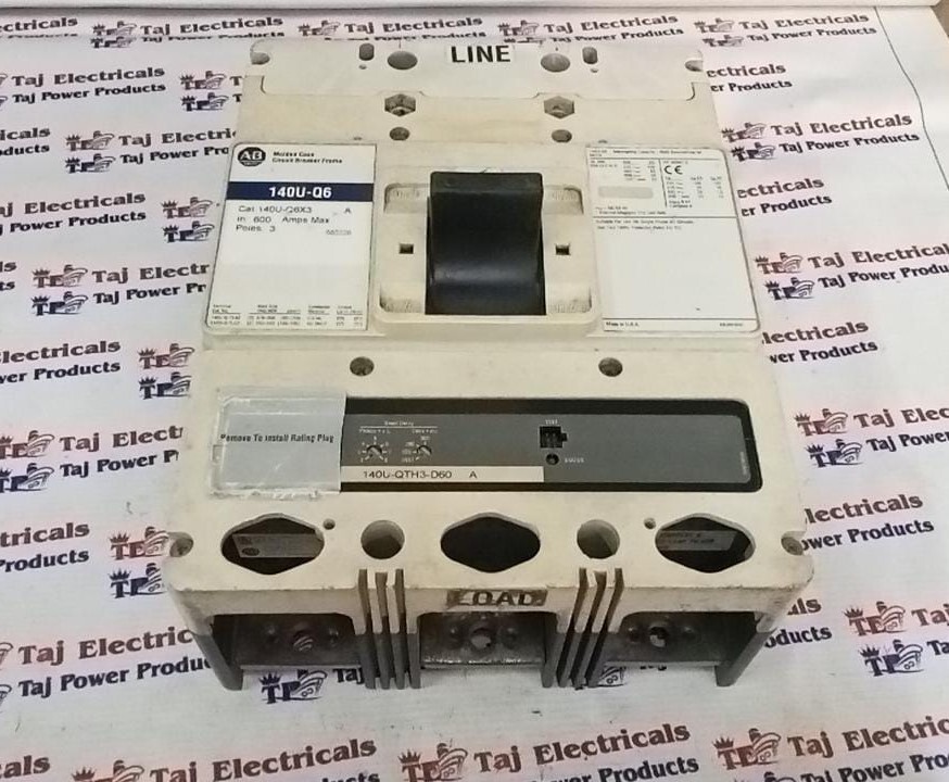 ALLEN BRADLEY 140U-Q6X3 600A 3POLE MCCB