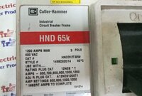 CUTLER HAMMER HND 65K HND312T32W 1200A 3POLE CIRCUIT BREAKER