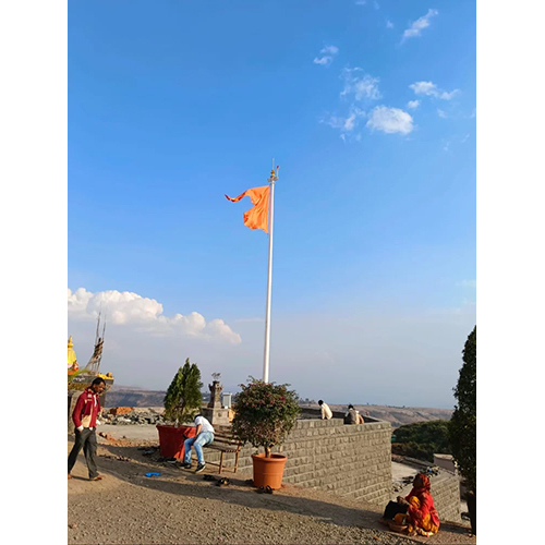 Flag Mast - Color: White