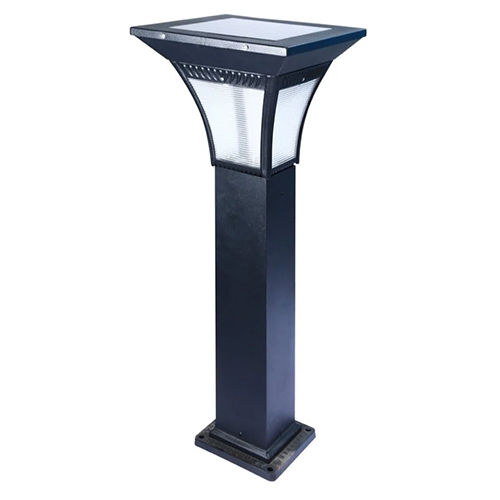 Luker Bollard Garden Light - Color: Black