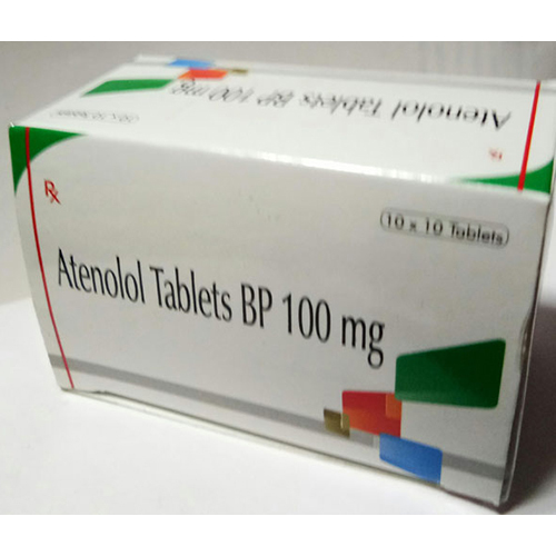 Atenolol Tablets Bp 100Mg - Drug Type: Generic Drugs