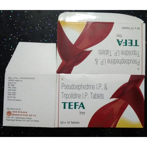 Tripolidine Tablets - Storage Instructions: Cool & Dry Place