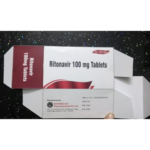 रिटोनवीर 100 मिलीग्राम टैबलेट्स