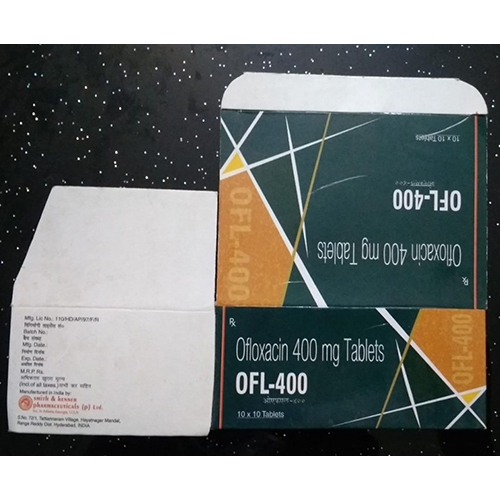 Ofloxacin 400Mg Tablets - Drug Type: Generic Drugs