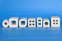 Cordierite Mullite Kiln Furniture Extruded Support / Pillar/ Prop/ Column