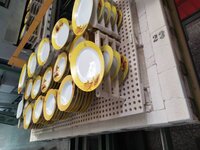 Kiln Furniture Ceramic Cordierite Mullite Perforated Plate/ Batt/ Slab/ Kiln Shelf/ Tile