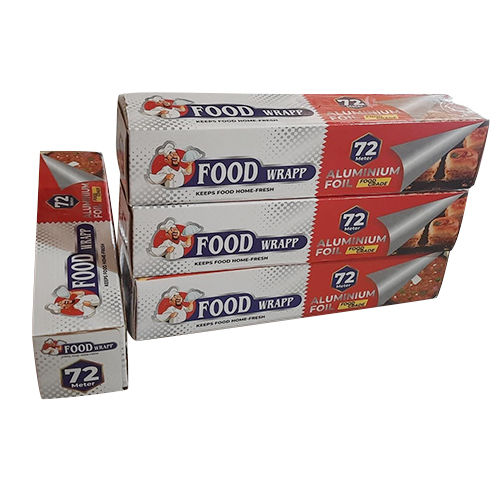 72 Meter Aluminium Foil - Color: Silver