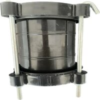 D-Joint (Black Long) 2" To 4" - Color: Black