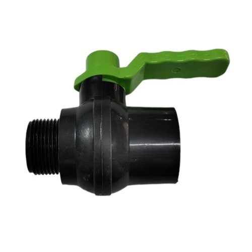 Male Female Ball Valve - Black (25mm)