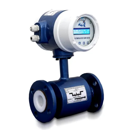 Digital Electromagnetic Flow Meter - Accuracy: A 0.5  %