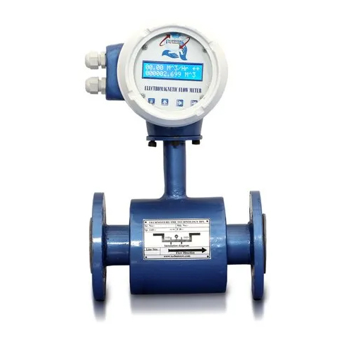 Electromagnetic Flow Meter With Telemetery System