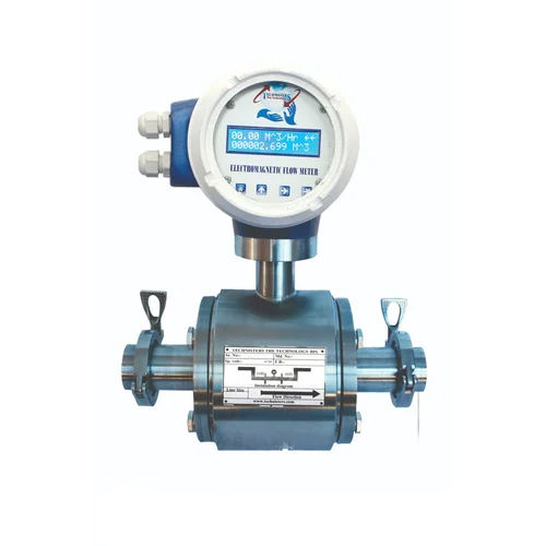 Electromagnetic Flow Meter With Tc Clamp - Accuracy: A 0.5  %