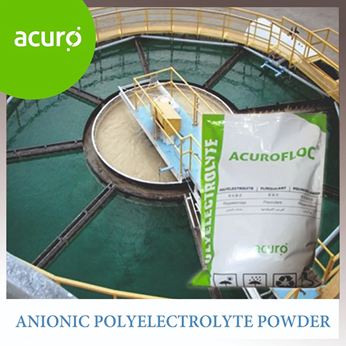 Anionic Polyelectrolyte Powder - 100% Purity, Industrial Grade | Room Temperature Storage, Ideal For Industrial Applications