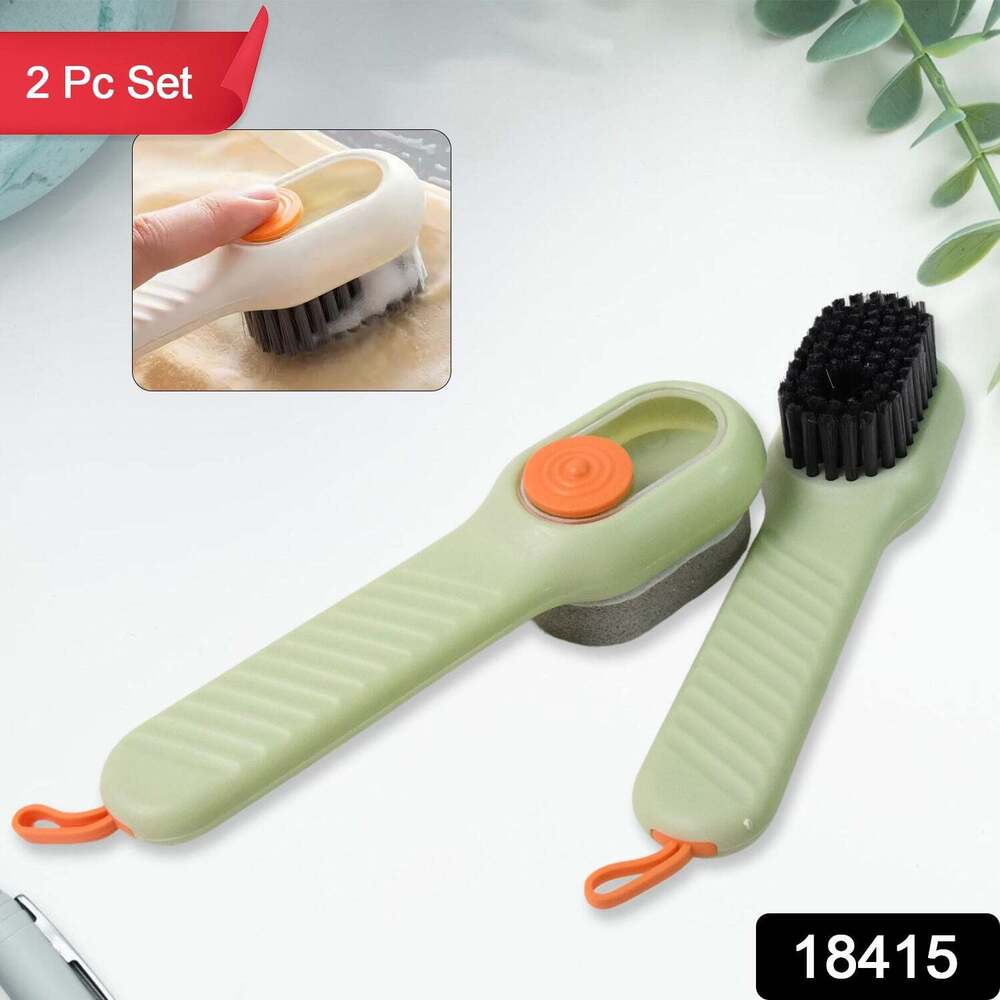 Multifunctional Scrubbing Brush with Liquids