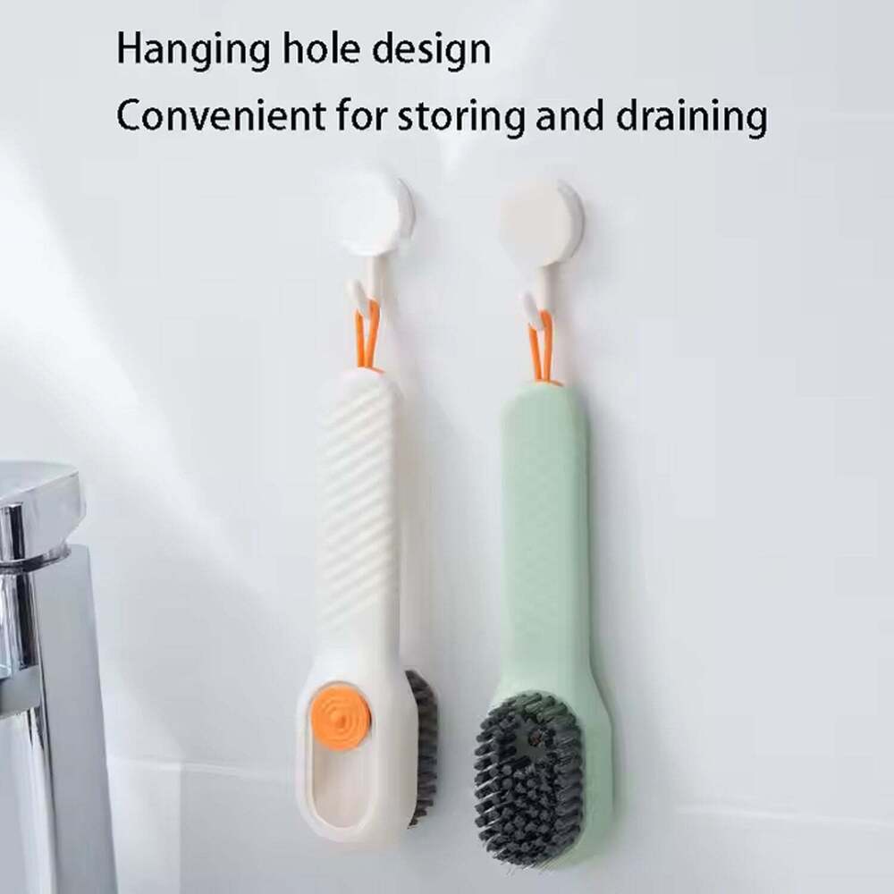 Multifunctional Scrubbing Brush With Liquids