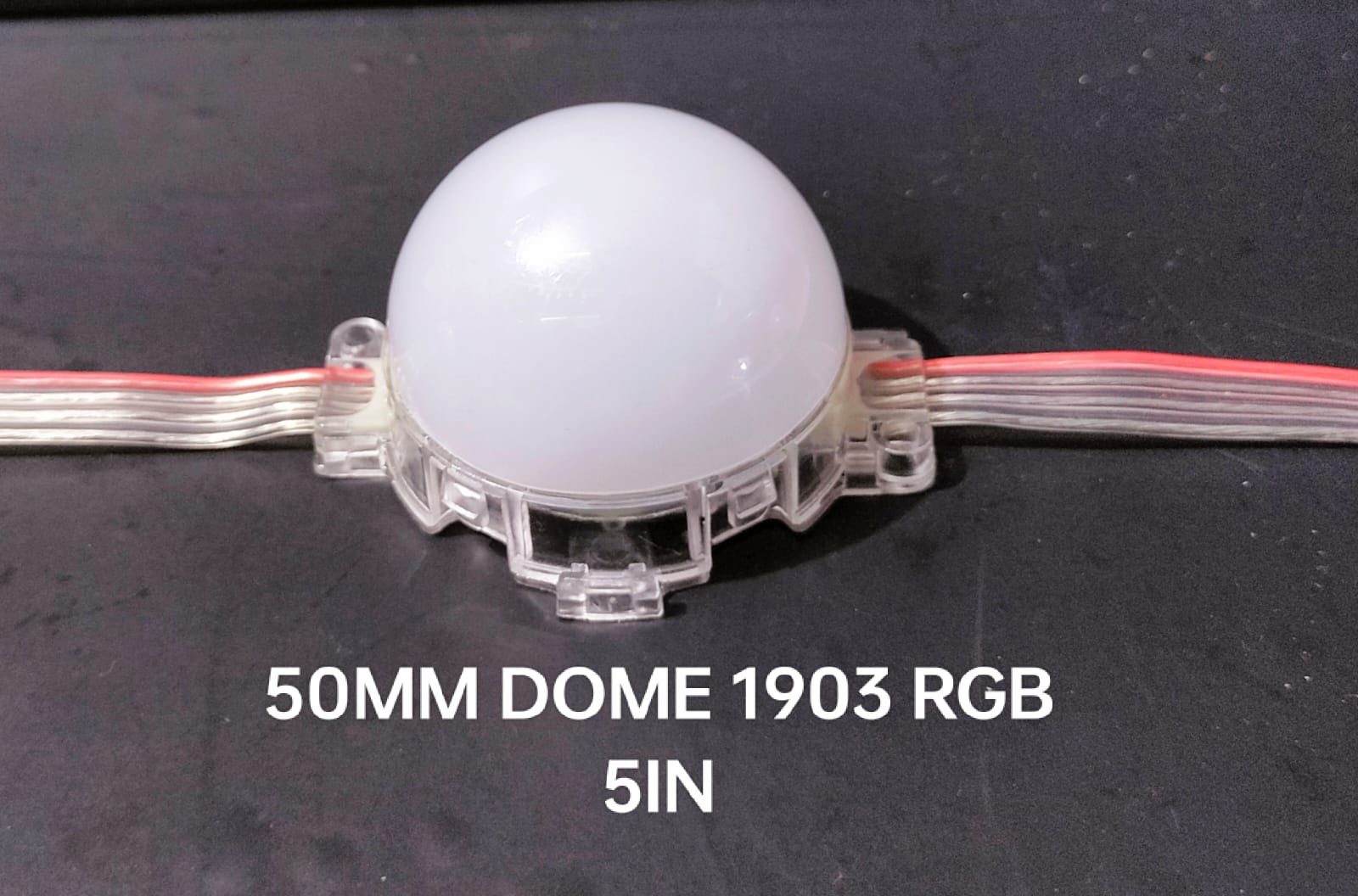 50mm Dome Pixel - 50mm Size, Rgb/rgbw/rgbww Color, 2w Power Factor, 24v Input Voltage | 5-inch Dome Shape Lighting Solution