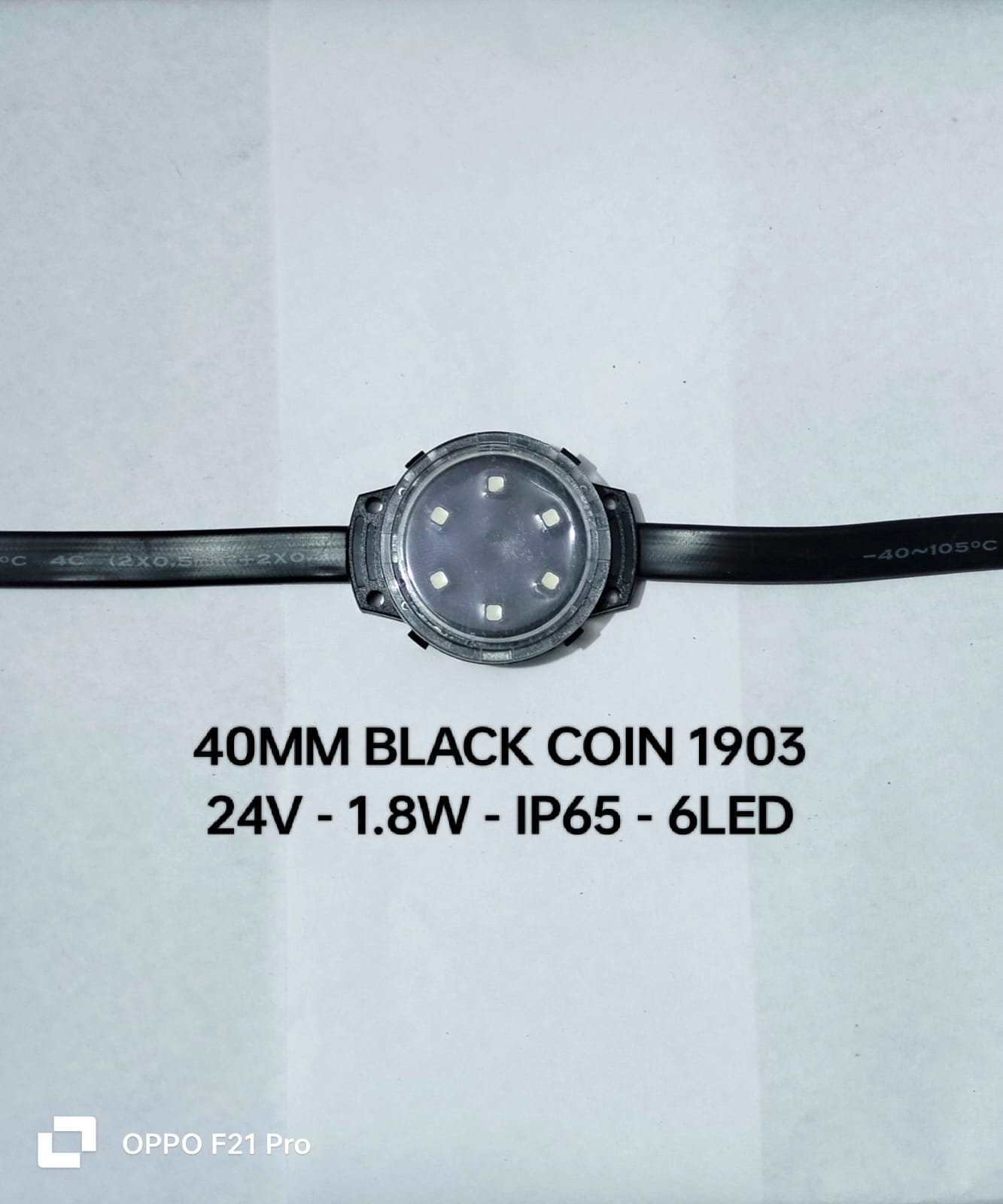 40mm Coin Pixel - 40mm Round Rgb/rgbw Dmx 512 Light | 24v Input Voltage, 1.8w Power Factor, Ideal For Dynamic Lighting Solutions