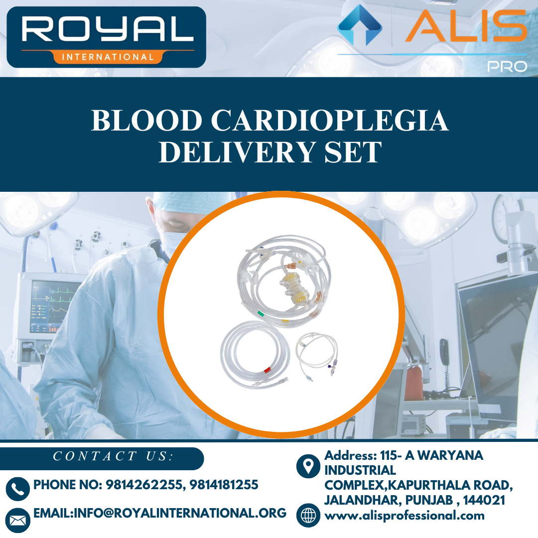 Blood Cardioplegia Delivery Set