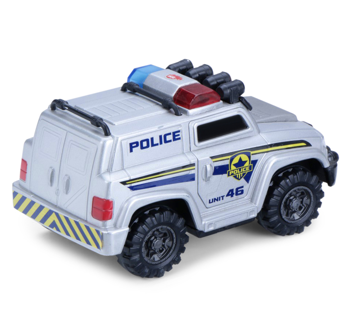 Dickie Light & Sound Vehicle - Police Car - Color: Multicolor