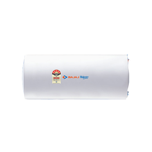 Horizontal Bajaj Water Heater - Color: White