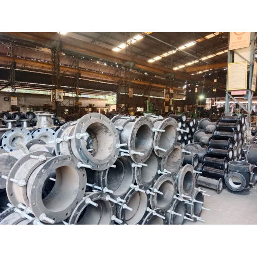 डक्टाइल आयरन डबल फ्लैंग्ड पाइप