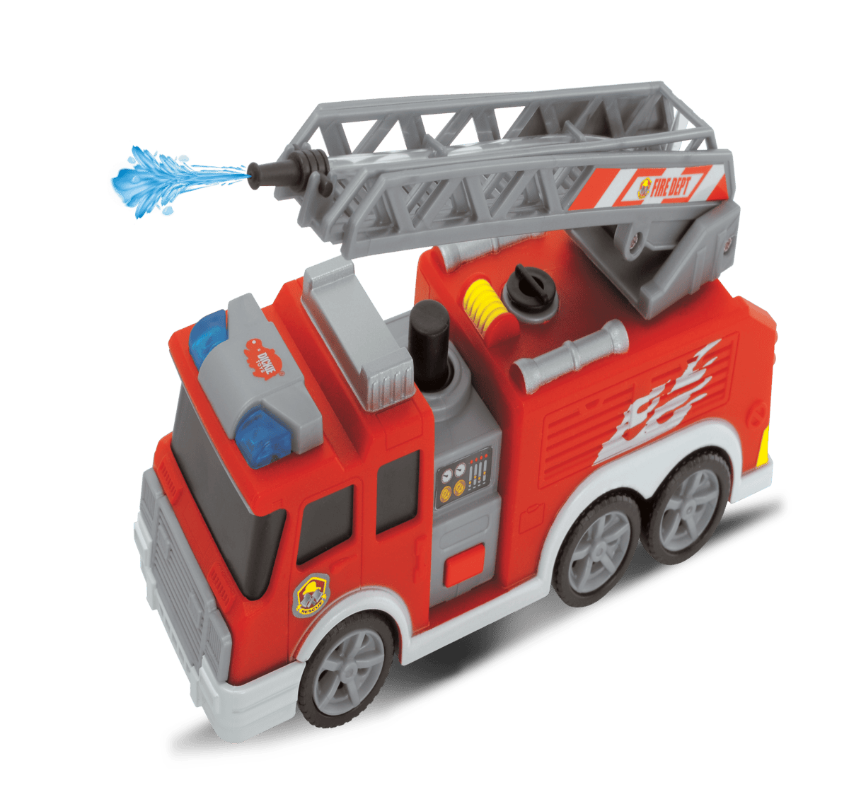 Dickie Light & Sound Vehicle - Fire Truck - Color: Multicolor