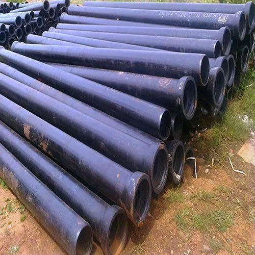 Cast Iron Spun Pipes - Color: Black