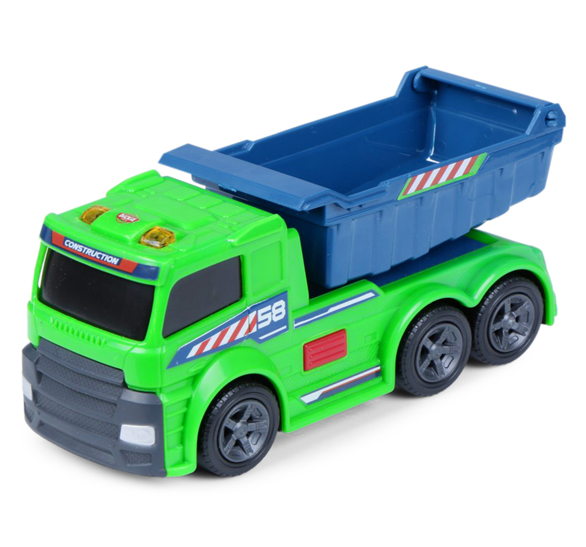 Dickie Light & Sound Vehicle - Dump Truck - Color: Multicolor