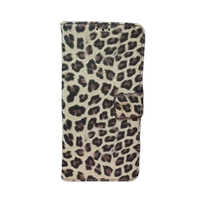 Leopard Mobile Flip Cover - Pvc Material, Flip Design , Compatible With Android Smartphones, 6-month Warranty, Stylish Color Options