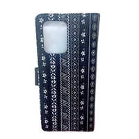 Black Colour Mobile Flip Cover - Pvc Material, Compatible With Android Systems | Lightweight Design, 6-month Warranty, Stylish & Secure