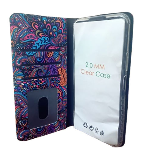 Printed Mobile Flip Cover - Body Material: Pvc