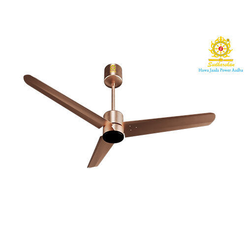 Rich Gold Maarvel Bldc Celling Fans - Color: Brown