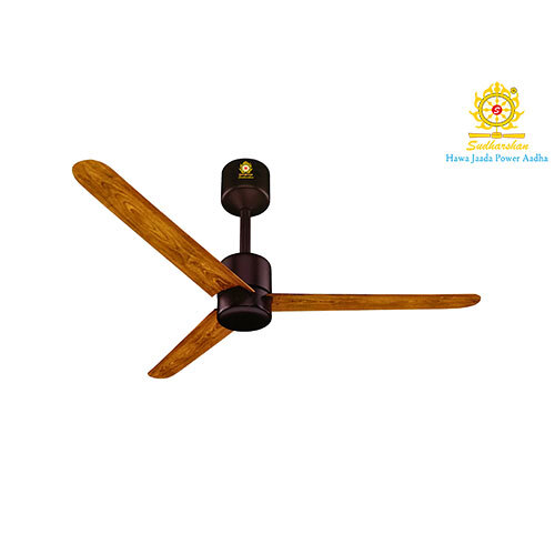 Teak Wood Maarvel Bldc Celling Fans - Color: Brown