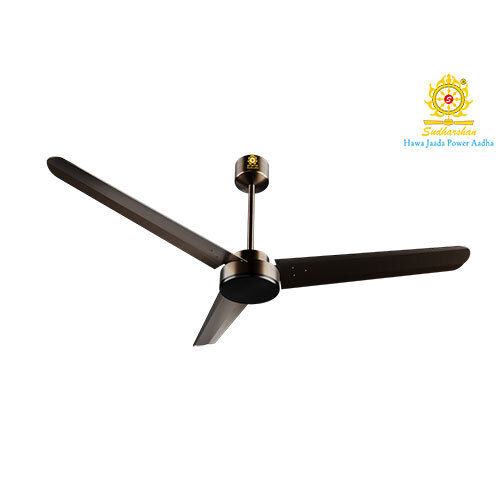 Platinum Brown Spin Air Bldc Celling Fans - Color: Black