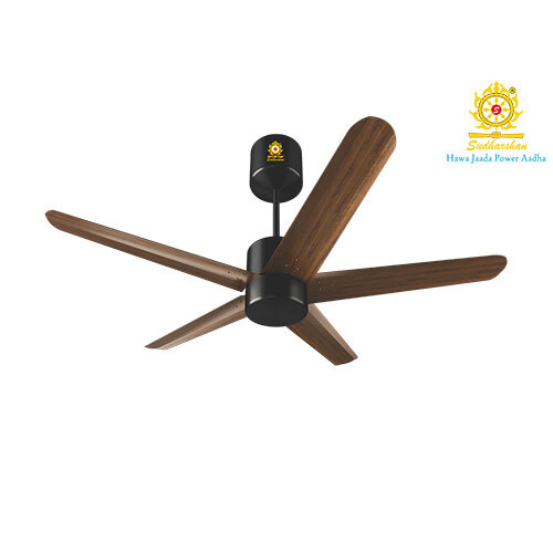 Atmos Pro Dark Wood Bldc Celling Fans - Color: Brown