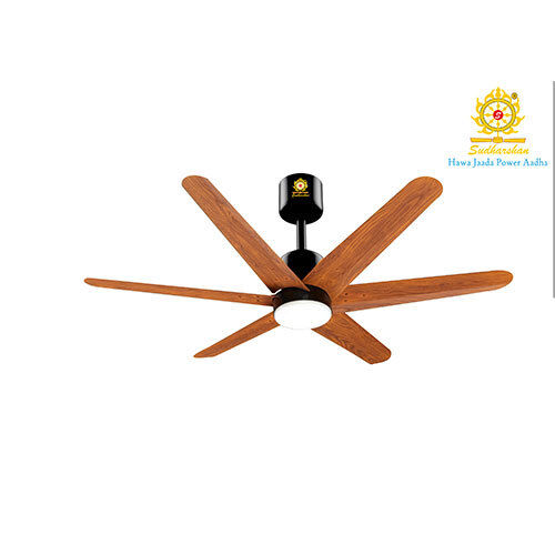 Atmos Pro Teak Wood With Light Celling Fans - Color: Brown