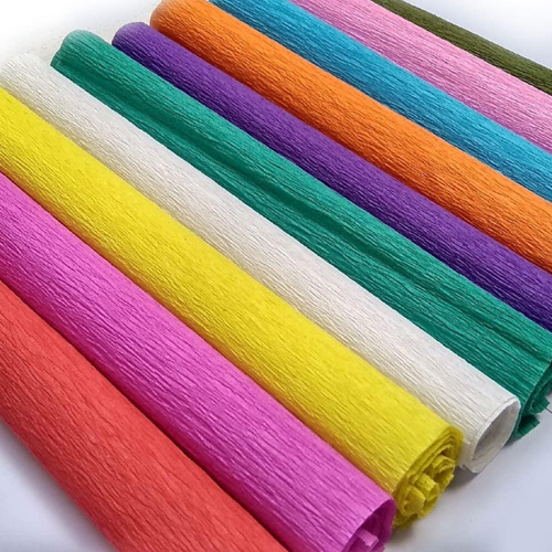 Crepe Paper Roll - Color: Multicolor