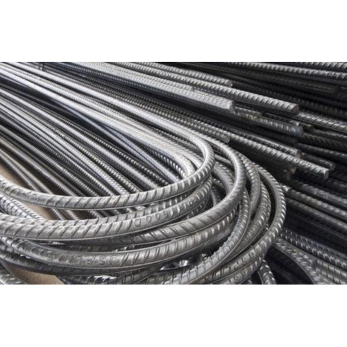 Steel Tmt Bar - Color: Silver
