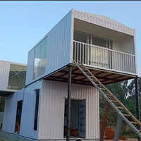 Portable Farm House Cabin - Color: White