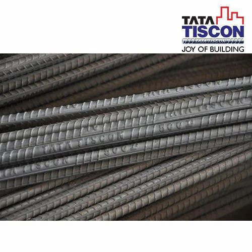 Tata Tiscon Steel Bar - Color: Silver
